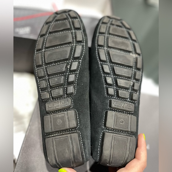 Philipp Plein men’s suede moccasin shoes - Picture 5 of 5
